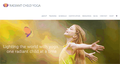 Desktop Screenshot of childrensyoga.com